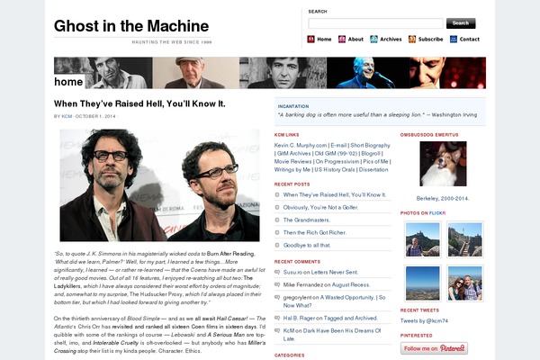 The Morning After theme site design template sample
