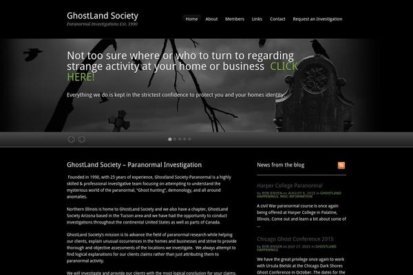 Inspire theme site design template sample