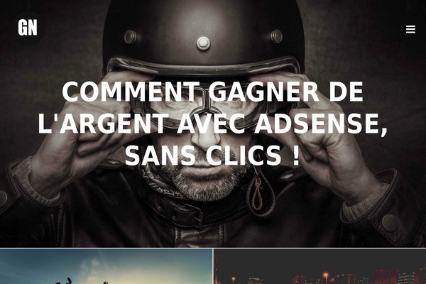 TrendyBlog theme site design template sample