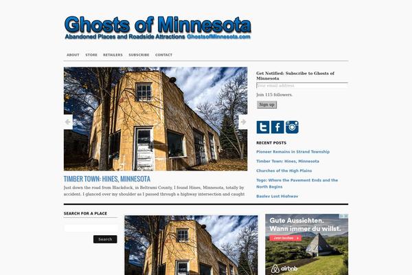 Structure Theme theme site design template sample