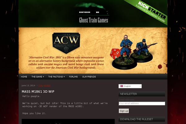 Gamefusion theme site design template sample