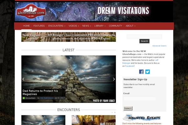 ghostvillage.com site used Magazinly Child