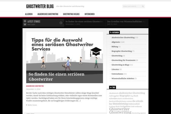 Newsroom14 theme site design template sample