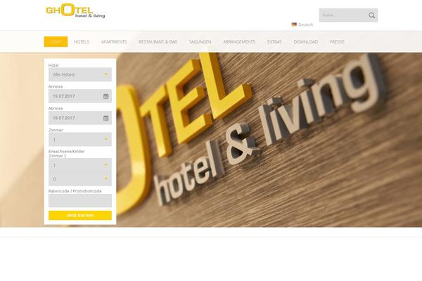 ghotel.de site used Ghotel