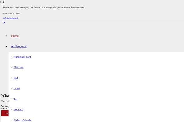 ghprint.net site used I