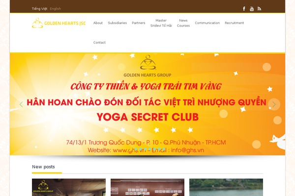 Sapphire theme site design template sample
