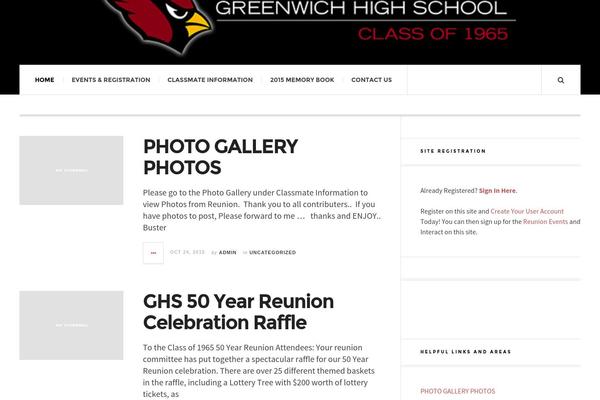 JustWrite theme site design template sample
