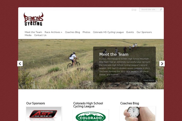 Chameleon theme site design template sample