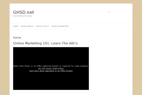 Attitude theme site design template sample