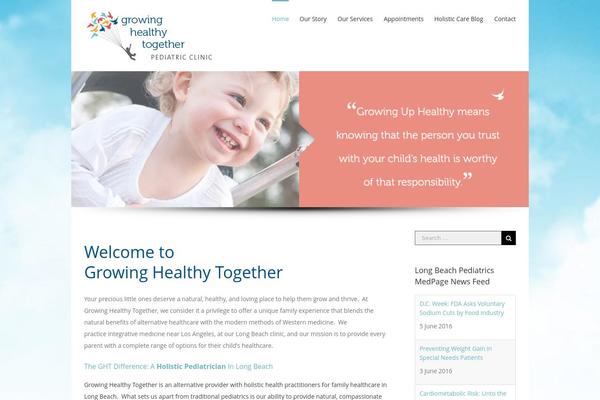 Avada theme site design template sample