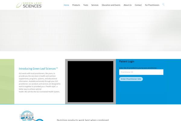 HealthCenter theme site design template sample