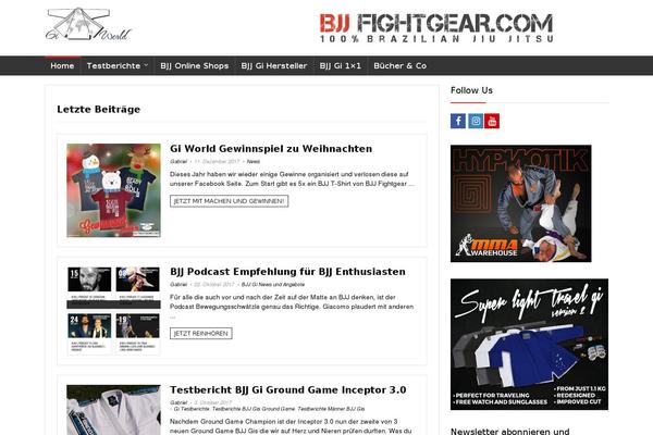 gi-world.de site used Rehub-theme