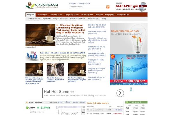 giacaphe.com site used Mobile