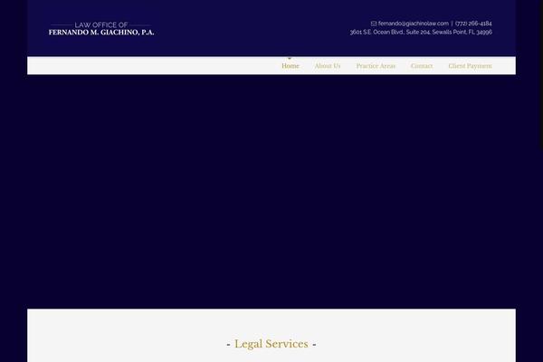 Thelaw theme site design template sample