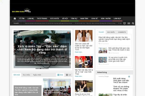 Multinews theme site design template sample
