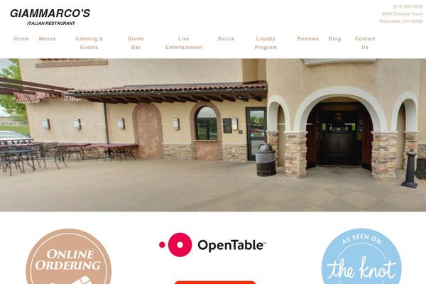 Site using Open Table Widget plugin