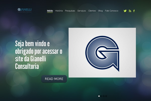 Fusion theme site design template sample