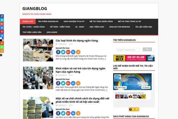 Buzznews theme site design template sample