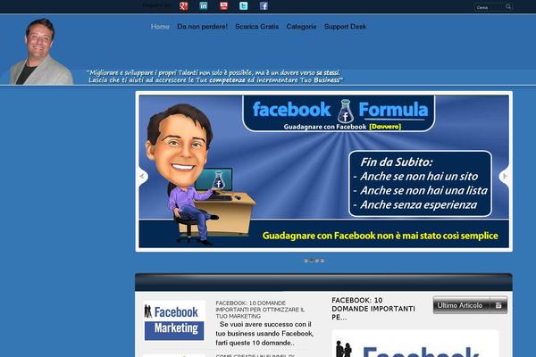 Site using Facebook plugin