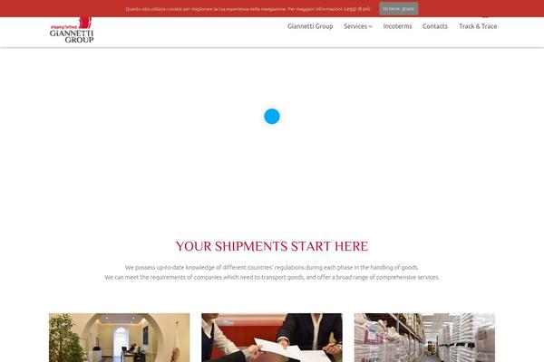 Materialize theme site design template sample