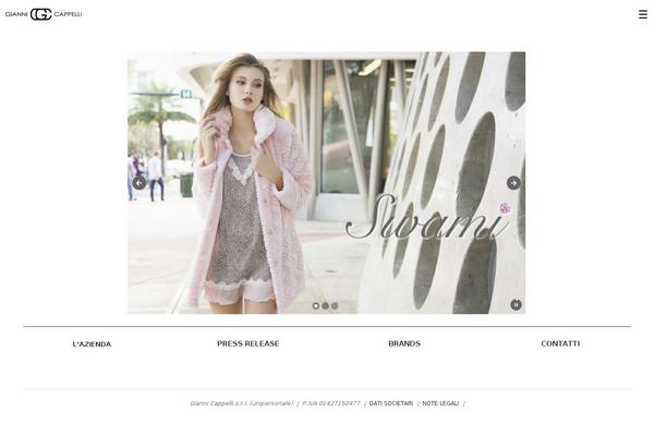 Essenza theme site design template sample