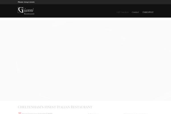 Nosh theme site design template sample