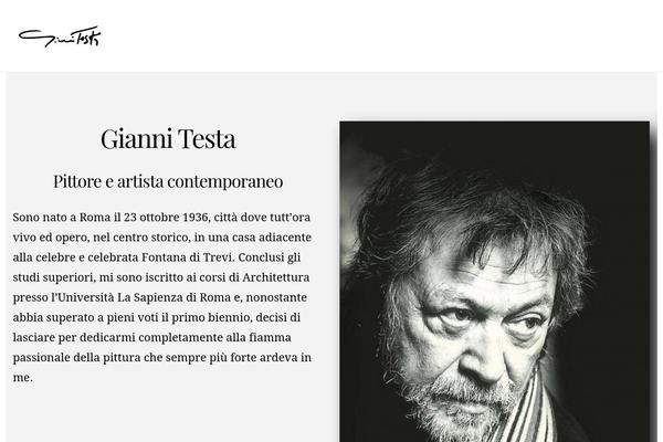 Arte theme site design template sample