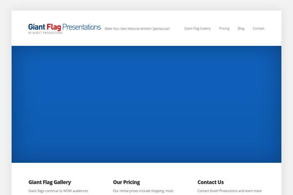 Foxy theme site design template sample