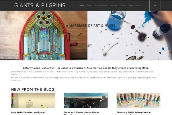 giantsandpilgrims.com site used Enfold-2