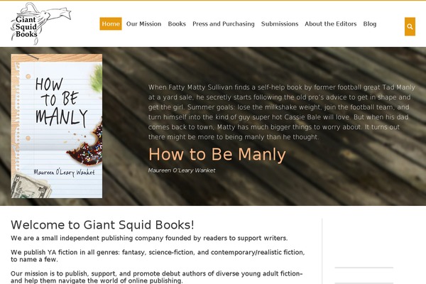 Giant theme site design template sample