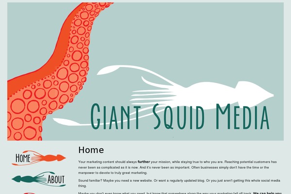 giantsquidmedia.com site used Museum Core