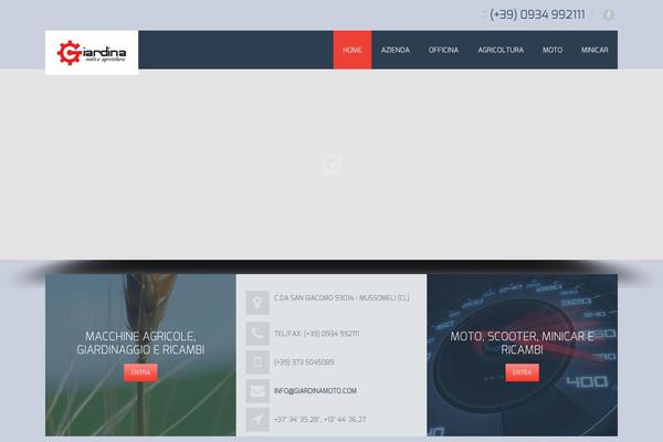 Tisson theme site design template sample