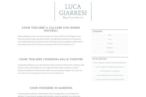 Elegance theme site design template sample