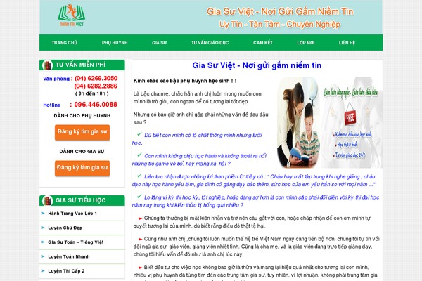 giasuviet.com.vn site used Gsv