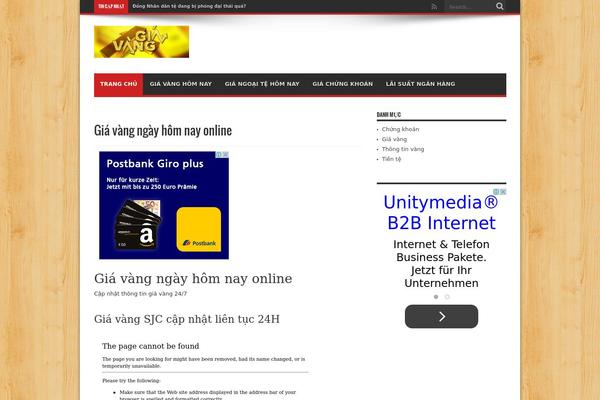 giavang24.com site used Ja