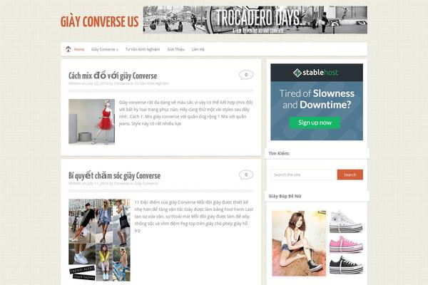 Minimalia theme site design template sample
