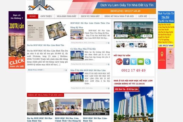 giaytonha.com site used Batdongsan