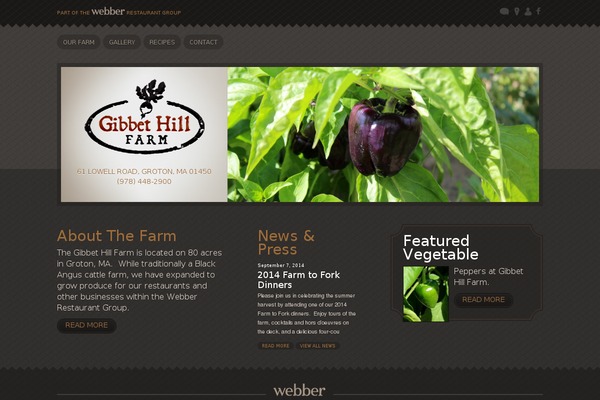 Bancroft theme site design template sample