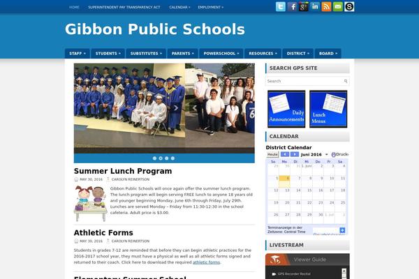 Educationtime theme site design template sample