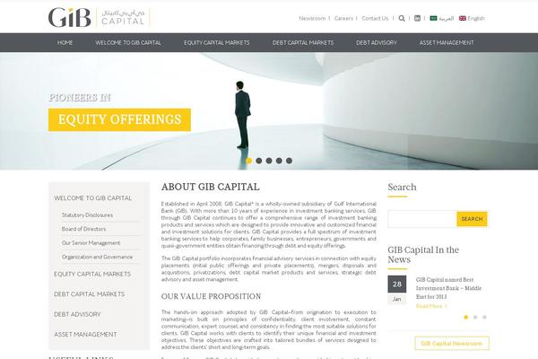 Site using Stock Ticker plugin