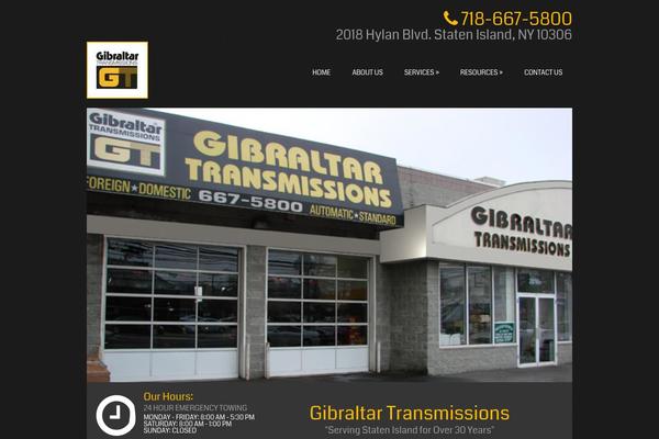 Gt theme site design template sample