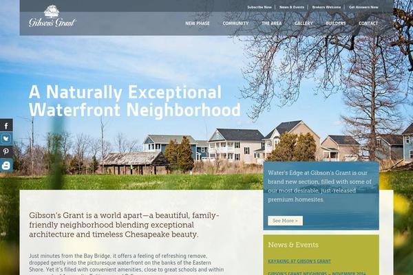 Site using Blog Post Calendar Widget plugin
