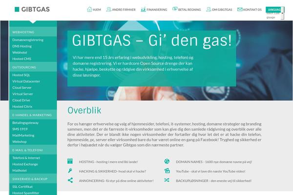 Spacious theme site design template sample