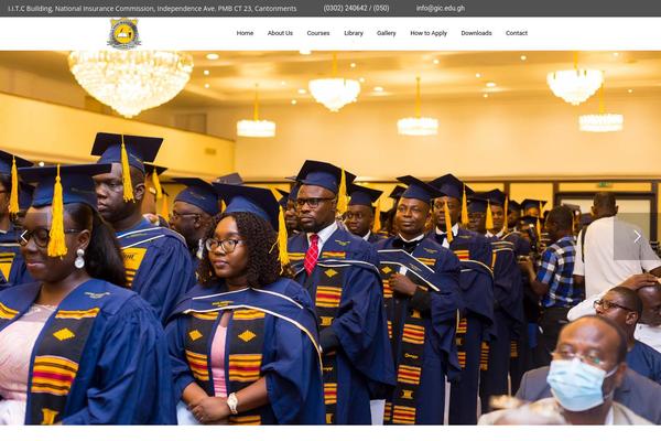 gic.edu.gh site used Massive-dynamic007