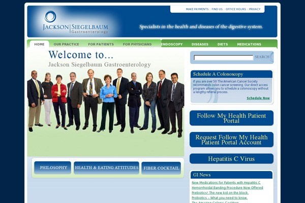 gicare.com site used Jpl