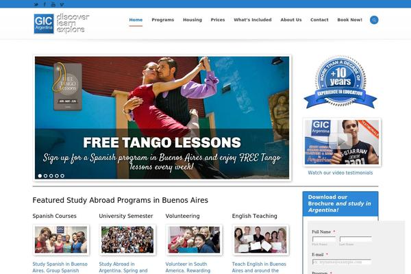 Site using ACF Recent Posts Widget plugin