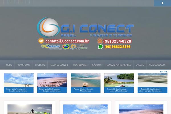 Oria theme site design template sample