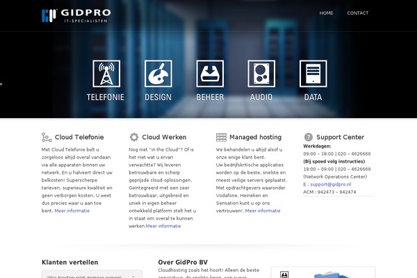 Rackhost theme site design template sample