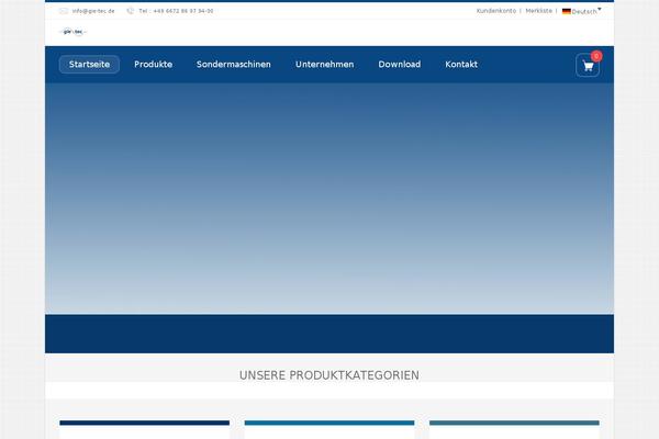 Site using WooCommerce Germanized plugin