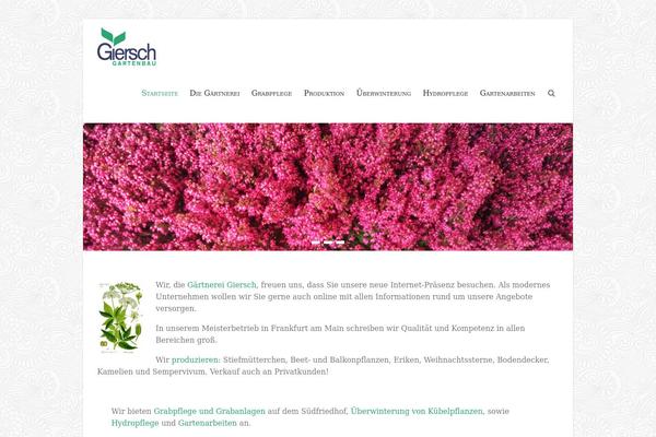 Esteem theme site design template sample